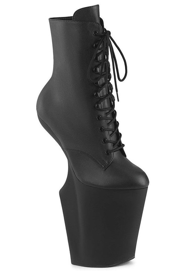 Pleaser Black Ankle Boots Platform Stripper Shoes | Buy at Sexyshoes.com