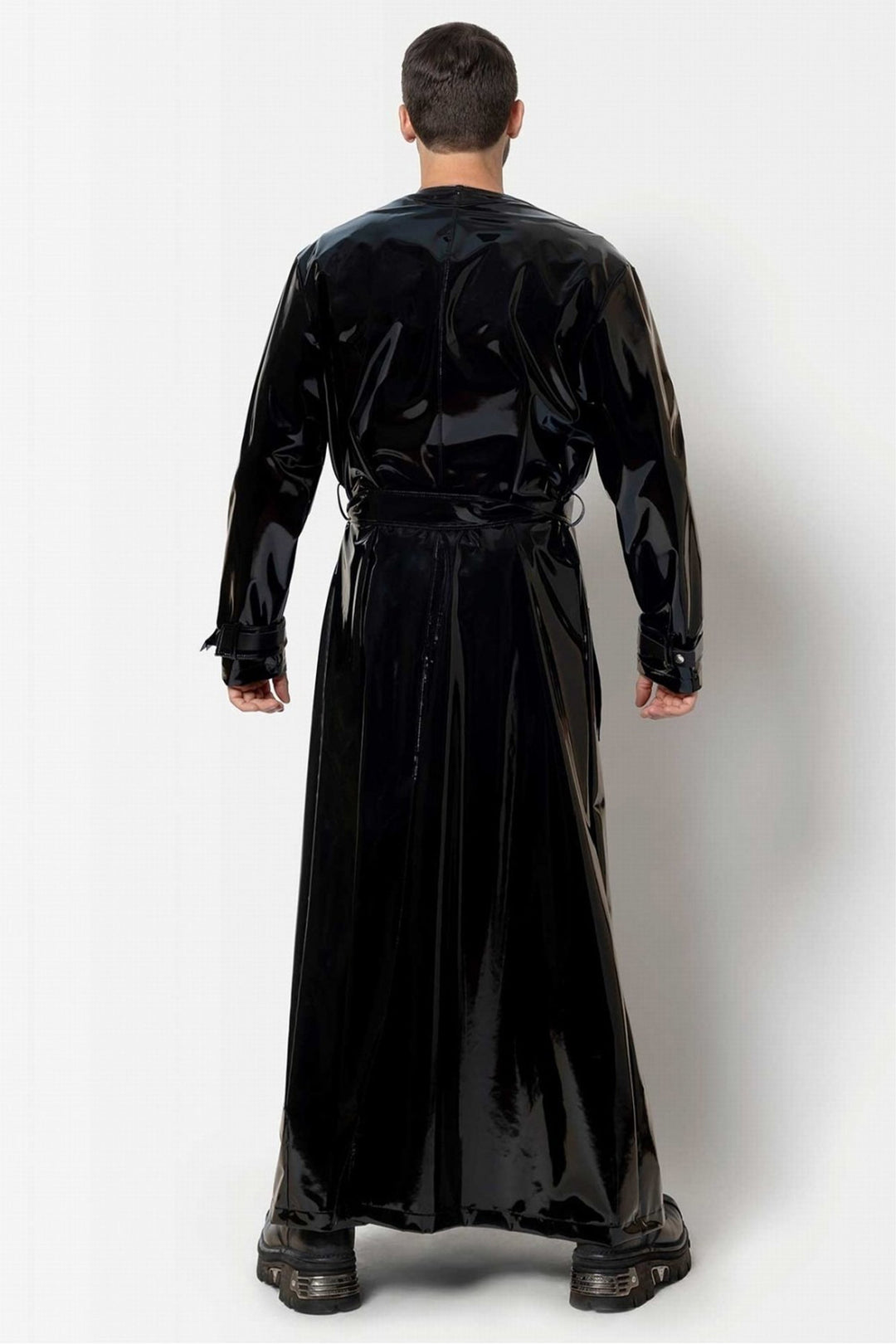 ROLO Vinyl Long Trench Coat