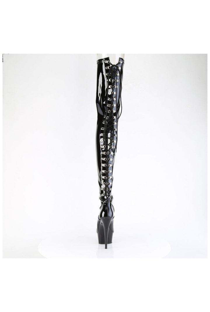 Pleaser Thigh Boots Platform Stripper Shoes | Buy at Sexyshoes.com