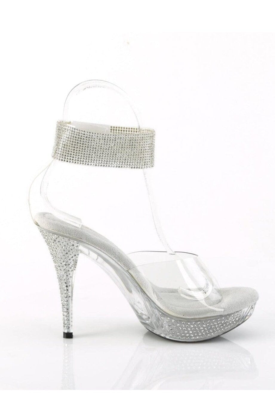 SS-ELEGANT-442 Clear Vinyl Sandal