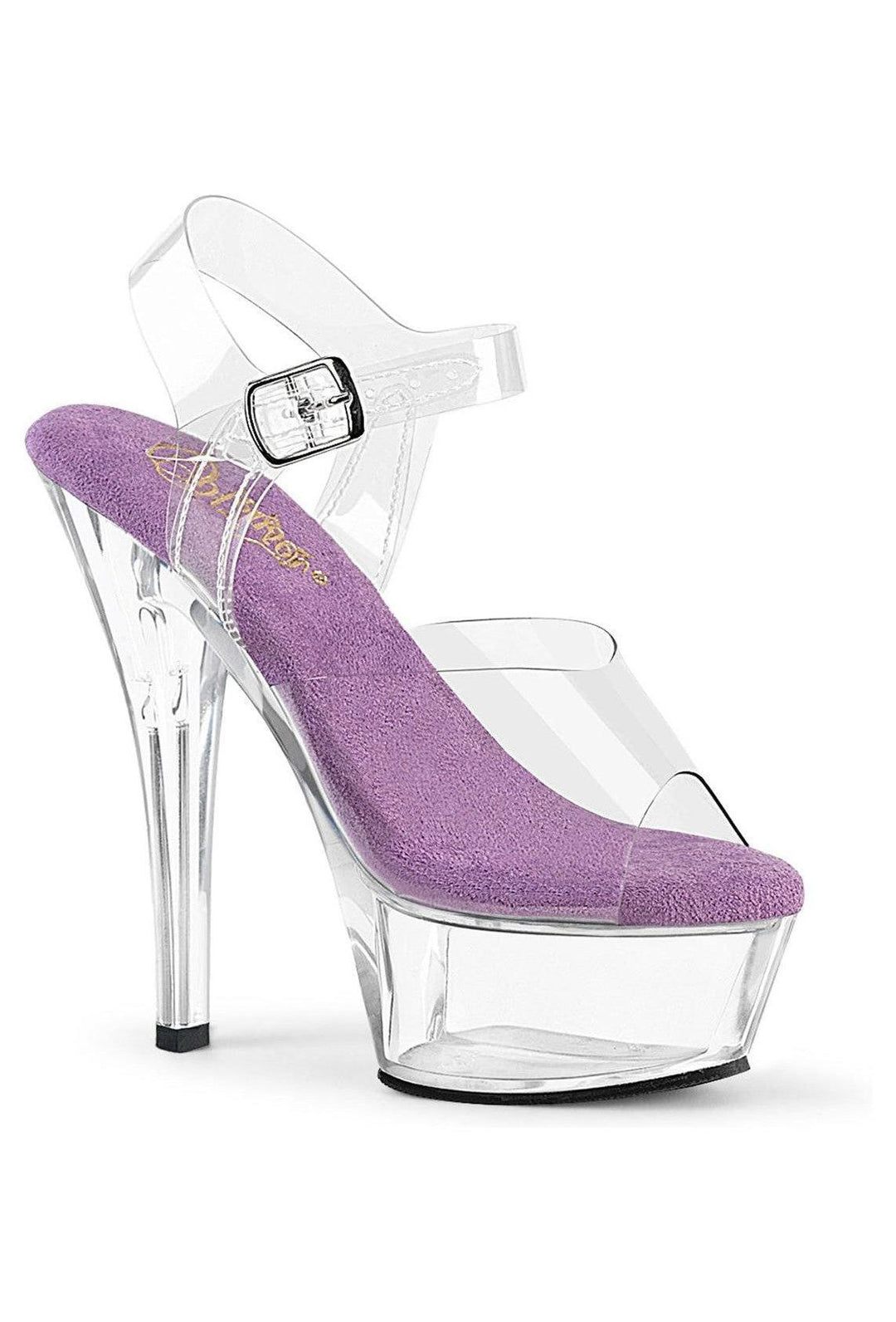 Pleaser Clear Sandals Platform Stripper Shoes | Buy at Sexyshoes.com