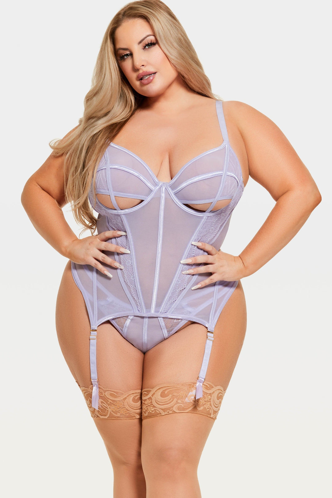 Vivienne 2 Pc Bustier & G-String Set