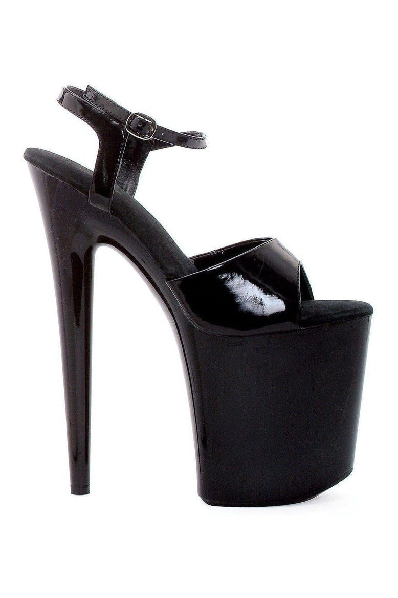 Ellie Shoes Black Sandals Platform Stripper Shoes | Buy at Sexyshoes.com