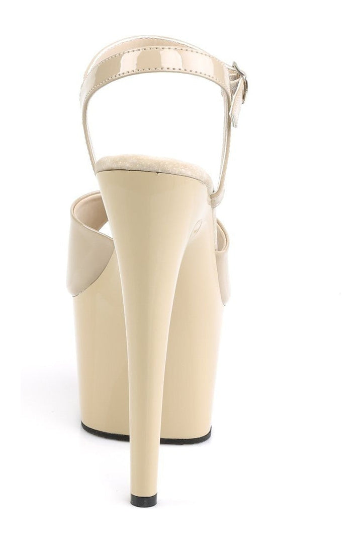 Pleaser Nude Sandals Platform Stripper Shoes | Buy at Sexyshoes.com