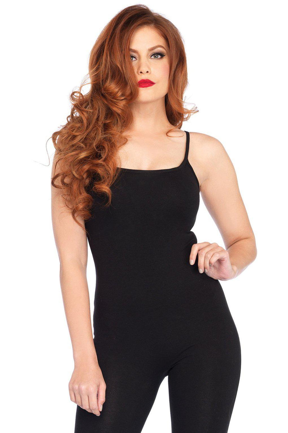 Basic Unitard-Dancewear Rompers-Leg Avenue-Black-S/M-SEXYSHOES.COM