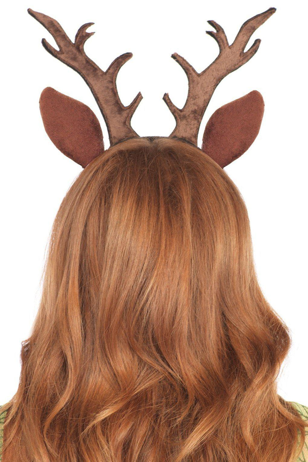 Fawn Ear Antler Headband-Costume Armwear-Leg Avenue-Brown-O/S-SEXYSHOES.COM