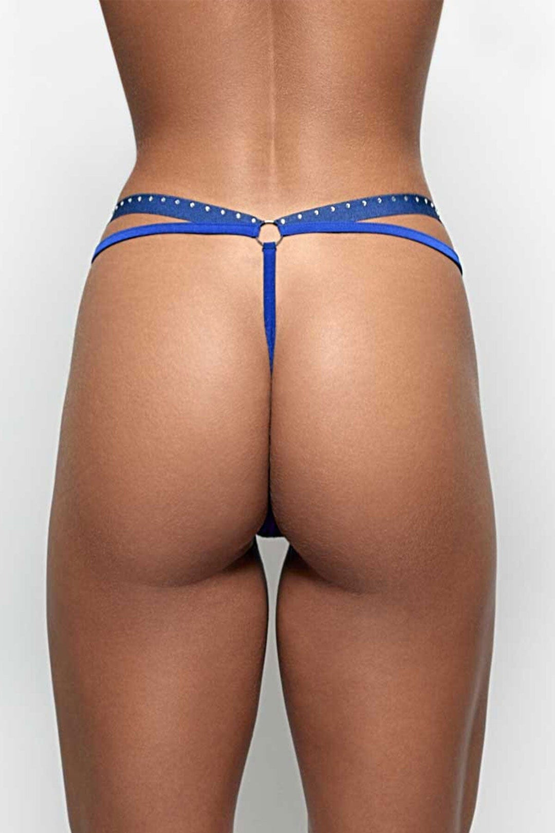 Texas Thong Lycra Blue-Fetish Separates-Patrice Catanzaro-SEXYSHOES.COM