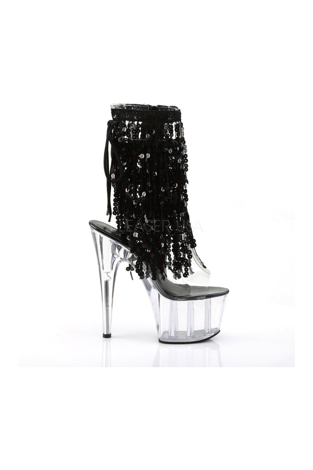 Pleaser Ankle Boots Platform Stripper Shoes | Buy at Sexyshoes.com