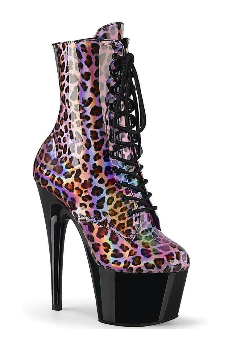 Pleaser Pink Ankle Boots Platform Stripper Shoes | Buy at Sexyshoes.com