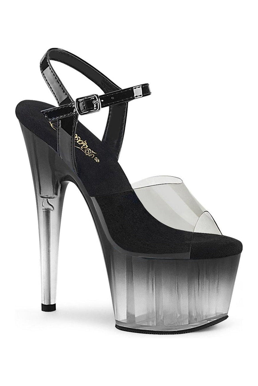 Pleaser Black Sandals Platform Stripper Shoes | Buy at Sexyshoes.com