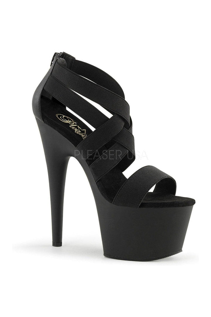 Pleaser Black Sandals Platform Stripper Shoes | Buy at Sexyshoes.com