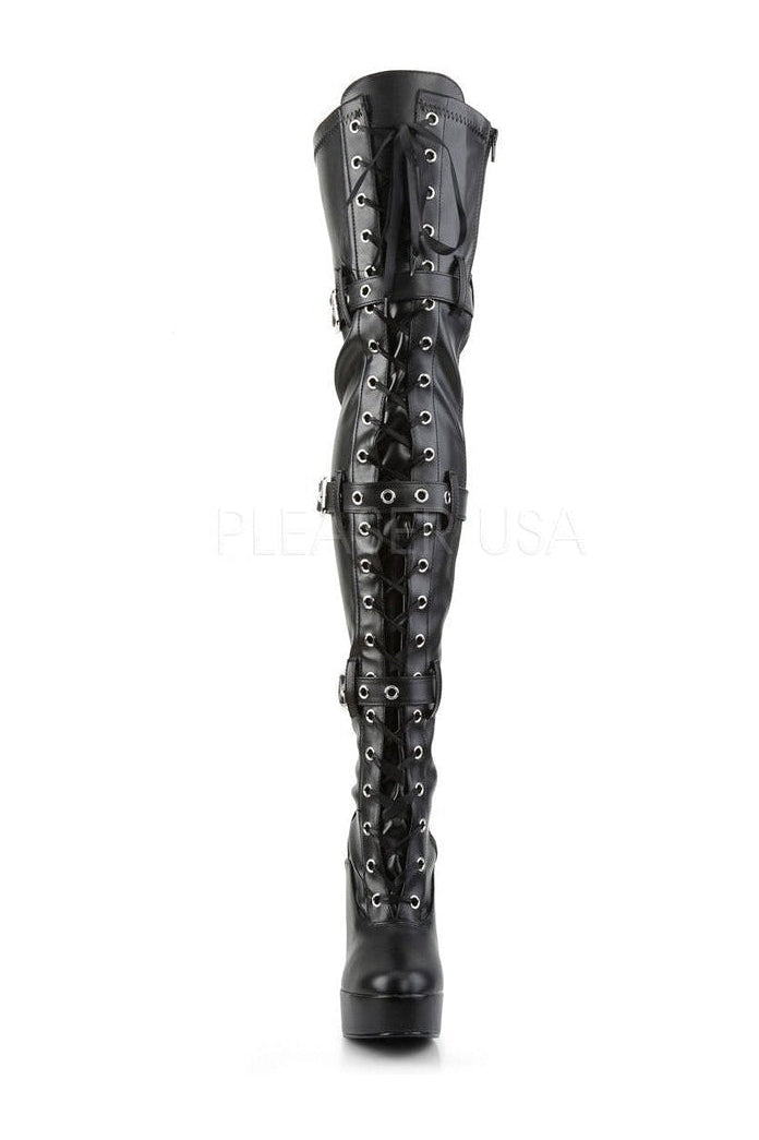 Thigh high deals pleaser boots