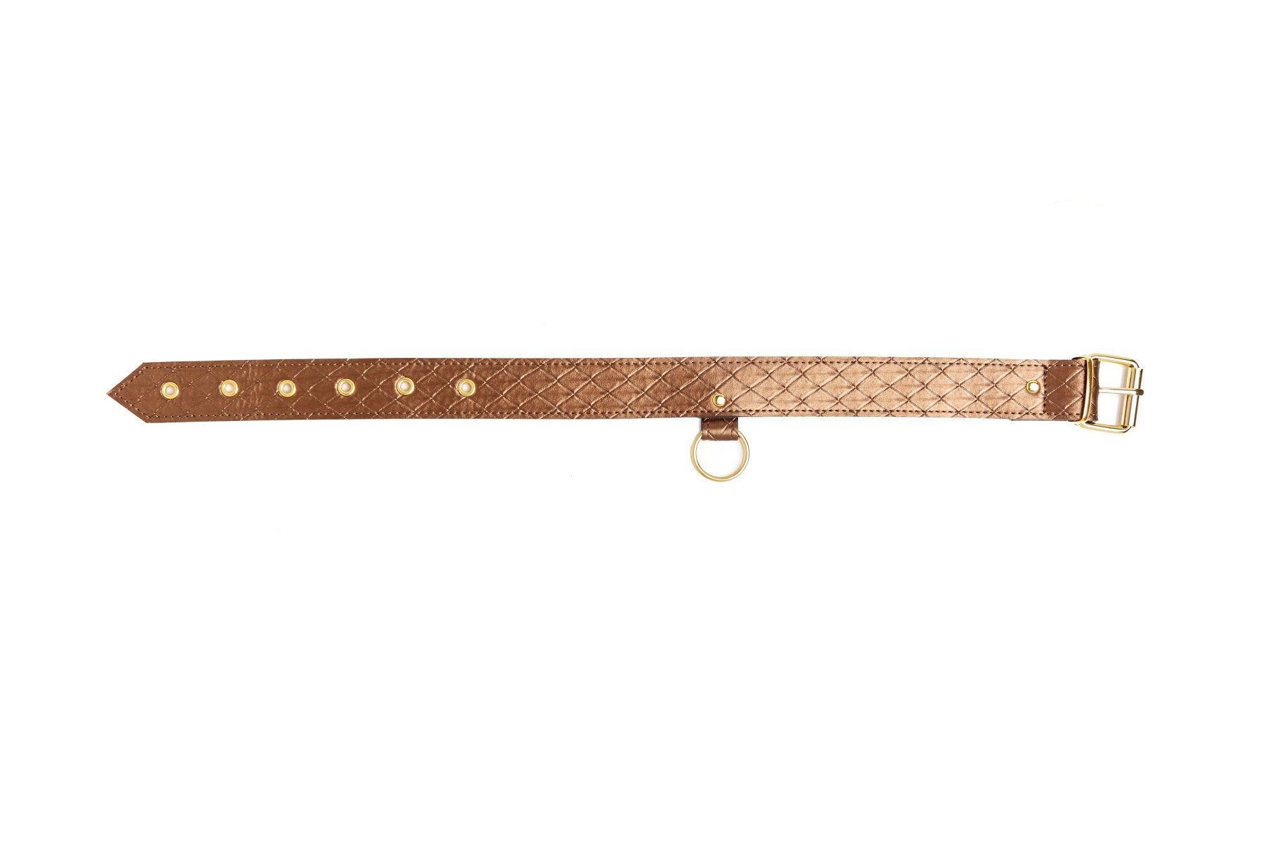 Quilted Embossed Collar and Leash Set, X-Play