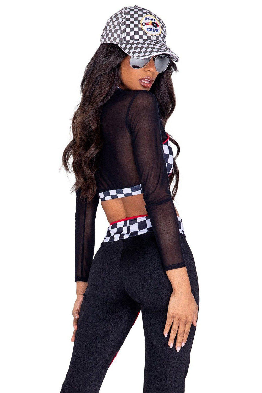 Sexy Race Car Driver Costume-Racer Costumes-Roma Costumes-SEXYSHOES.COM