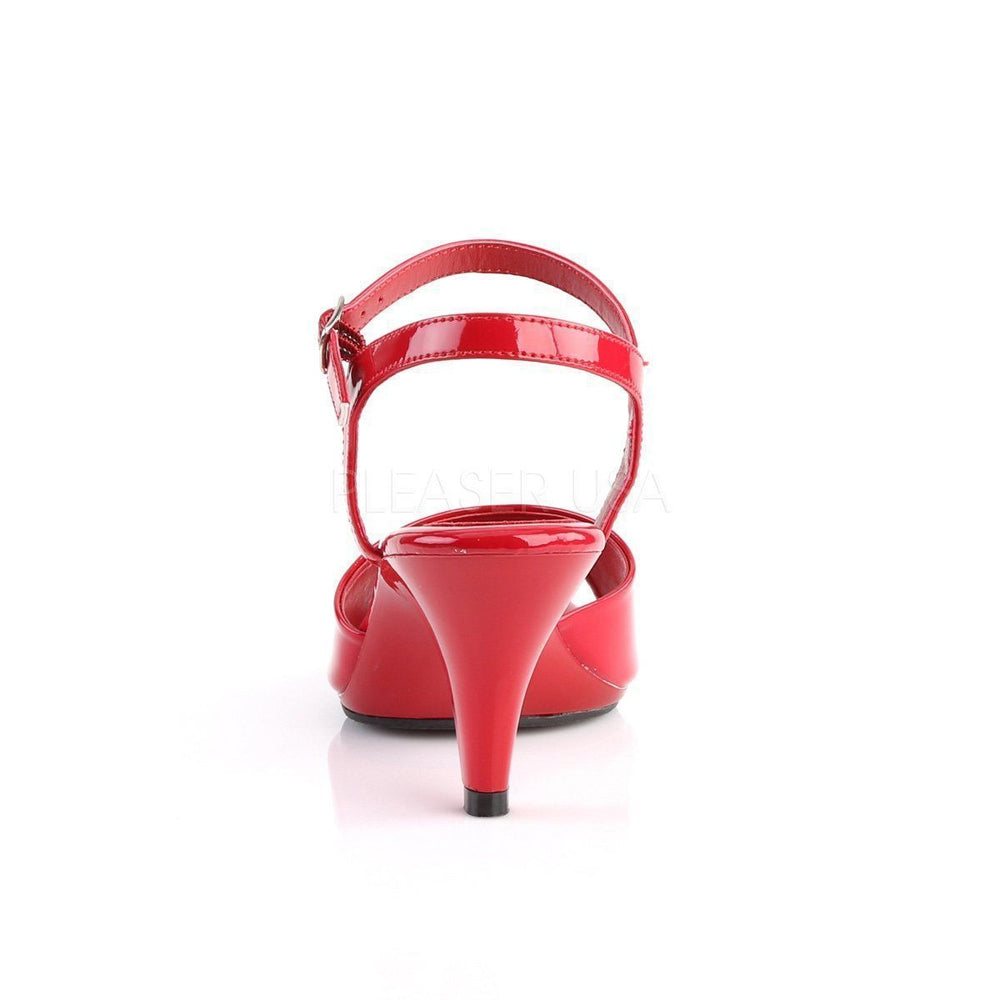 SS-BELLE-309 Sandal | Red Patent-Footwear-Pleaser Brand-Red-8-Patent-SEXYSHOES.COM