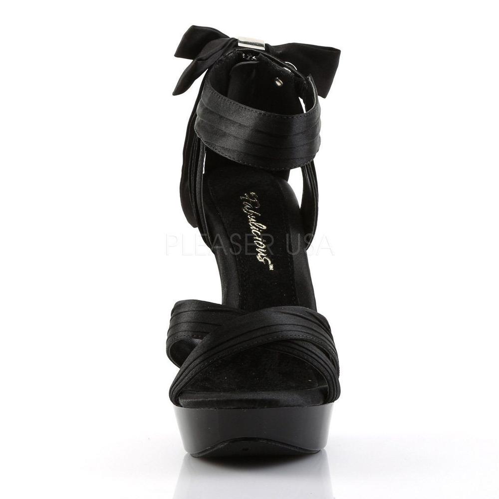 SS-COCKTAIL-568 Sandal | Black Fabric-Footwear-Pleaser Brand-Black-12-Fabric-SEXYSHOES.COM