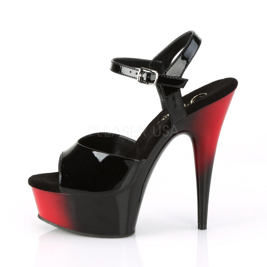 SS-DELIGHT-609BR Platform Sandal | Black Patent-Final Sale-SEXYSHOES.COM