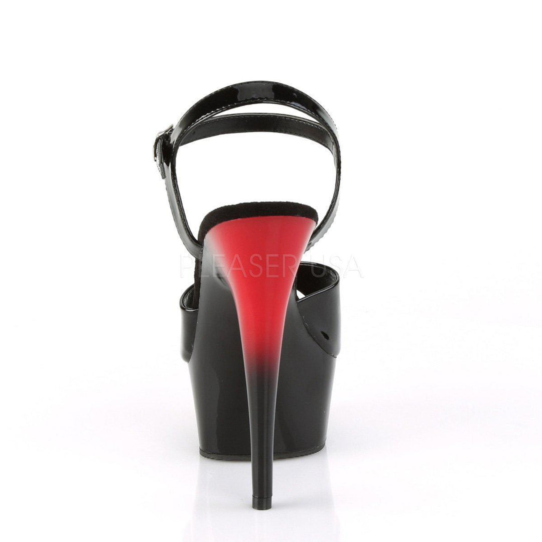 SS-DELIGHT-609BR Platform Sandal | Black Patent-Final Sale-SEXYSHOES.COM